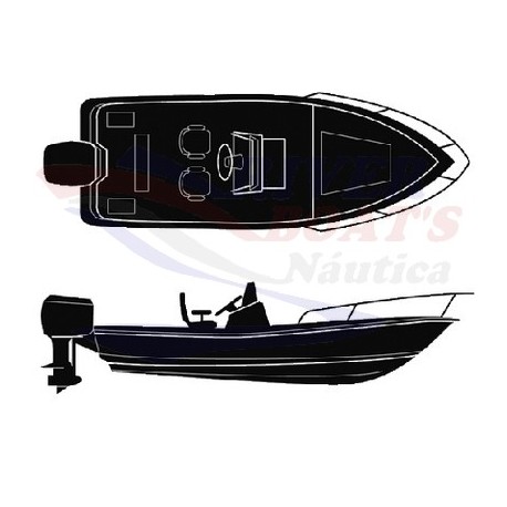 LONA DE TRANSPORTE SEMI CUSTOM - CONSOLA CENTRAL PARA EMBARCACIONES 20'6
