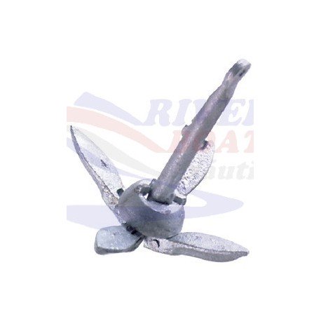 ANCLA PEGABLE HIERRO GALVANIZADO 1,6K SEACHOICE