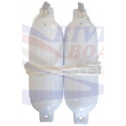 KIT DEFENSAS BLANCAS "TWIN EYE" 14 x 51cm SEACHOICE