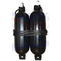 KIT DEFENSAS NEGRAS "TWIN EYE" 14 x 58cm SEACHOICE