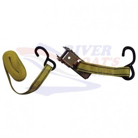 CINCHA DE AMARRE 1" - AMARILLO - 4,5 m