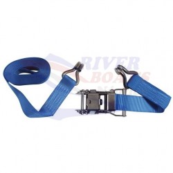 CINCHA DE AMARRE INOX 1,5" - AZUL - 6 m