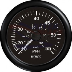 RELOJ CUENTAMILLAS 0/55 MPH NEGRO