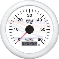 CUENTAVUELTAS 1.0/10.0 - 0/6000 RPM BLANCO