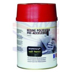 RESINA POLIESTER+CATALIZADOR 750GR.