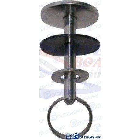 TIRADOR SENCILLO TAMBUCHO EN ACERO INOXIDABLE GOLDENSHIP