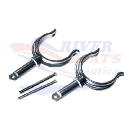 CHUMACERA ZINC CROMADO (2 UDS)